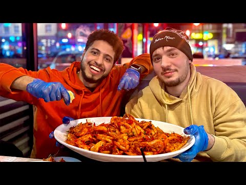 تجربة مطاعم الحلال في مدينة ليستر ببريطانيا 🤤🇬🇧
