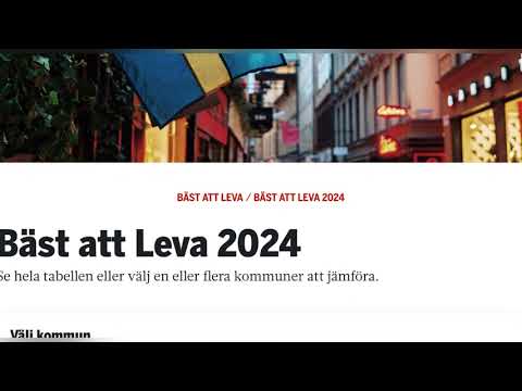 السويد| قائمة أفضل البلديات للعيش فيها 2024