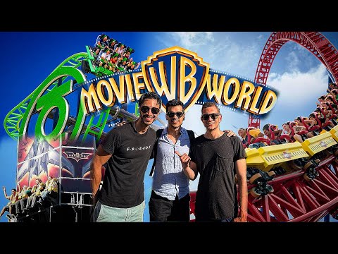 زرنا أكبر وأخطر مدينة ملاهي في أستراليا | Warner Bros. Movie World
