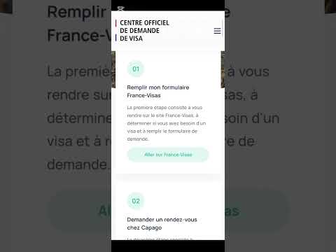 Rendez vous visa France chez CAPAGO 2025  مواعيد فيزا فرنسا مع كاباجو وداعا VFs