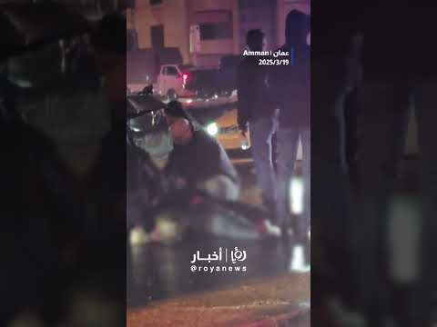 حادث تدهور دراجة نارية في عمان #shortsvideo #shortvideo #shorts #short