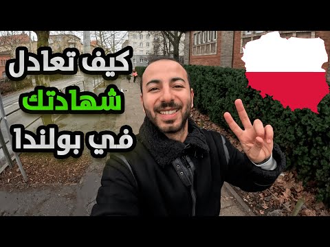 الدراسة في بولندا : كيف تعادل شهادتك في بولندا؟