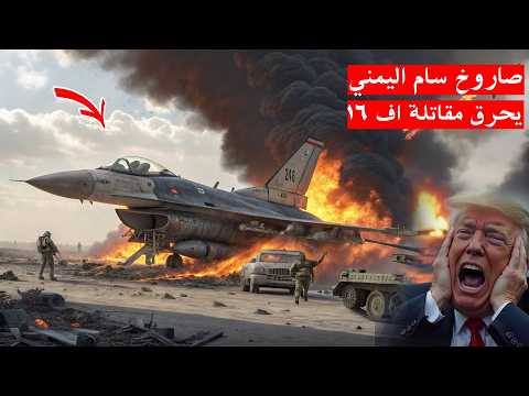 عاجل : بيان القوات اليمنية بـ إسقاط مقاتلة اف 16 فوق محافظة الجوف , والأسطول الأمريكي يستغيث !