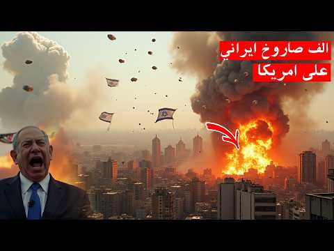 عاجل : الف صاروخ إيراني بتجاه أمريكا , وترامب في ورطة . ونتنياهو يستغيث !