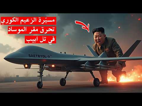 عاجل : مسيّرة  الزعيم الكوري الشمالي  تضرب من اليمن وتحرق مقر الموساد في تل أبيب, ونتنياهو في ورطة