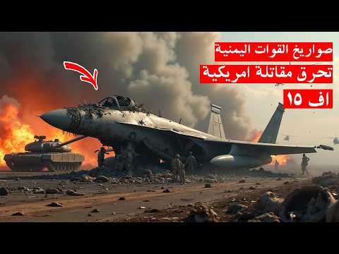 عاجل : القوات اليمنية تسقط مقاتلة اف 15  أمريكية فوق محافظة صنعاء , وترامب يشتعل غضبا !