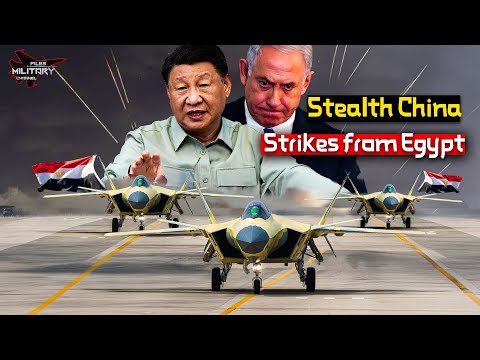 Capable of penetrating deep Tel Aviv with a full squadron of drones| China's J-20 strikes from Egypt