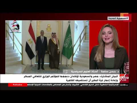 بيان مصري سعودي يؤكد أهمية حل الدولتين ورفض تهجير الفلسطينيين.. د. حسن سلامة يوضح التفاصيل