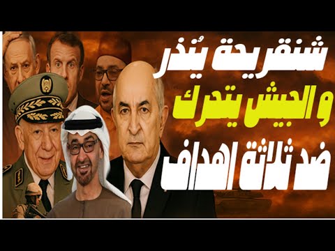 الجزائر ستحارب هذه الدول ب 3 خطط مرعبة  وشنقريحة يحرك اساطيله ضد الإمارات والمغرب وفرنسا في الساحل