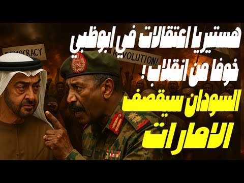 أبوظبي في ذعر وتسفير للضباط… اعتقالات هستيرية بالجملة والسودان يقترب من توجيه ضربة صاروخية للإمارات