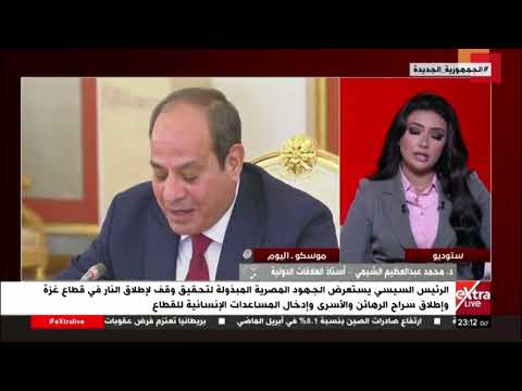 د. محمد عبدالعظيم الشيمي أستاذ العلاقات الدولية يتحدث عن الجهود المصرية لدعم القضية الفلسطينية