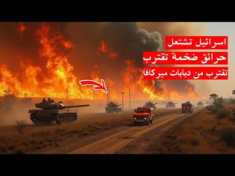 عاجل الآن  : تل ابيب تشتعل , ونيران ضخمة تقترب من المدن الكبرى , وهروب اكثر من مليوني إسرائيلي !