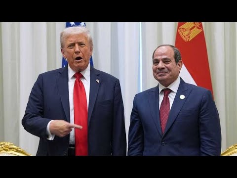 زيارة ترامب التاريخية إلي مصر.