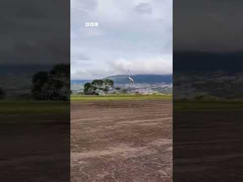 تحطم طائرة في فنزويلا بعد ثوان من إقلاعها