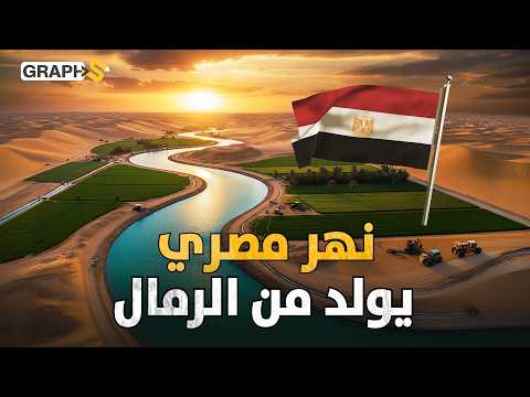 نهر جديد في قلب صحراء مصر.. أعظم مشروع مائي في الشرق الأوسط!