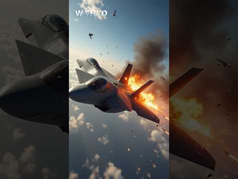 عاجل | لحظة إنفجار مقاتلة إسرائيلية بعد استهدافها بصاروخ معراج اليمني في مشهد مزلزل #news