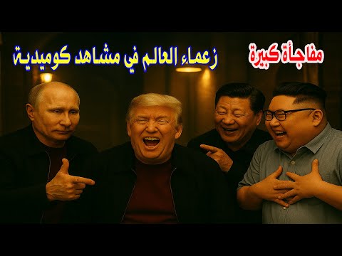 أبطال السينما الجدد! ترامب وبوتين والرئيس الصيني في أدوار كوميدية مذهلة!