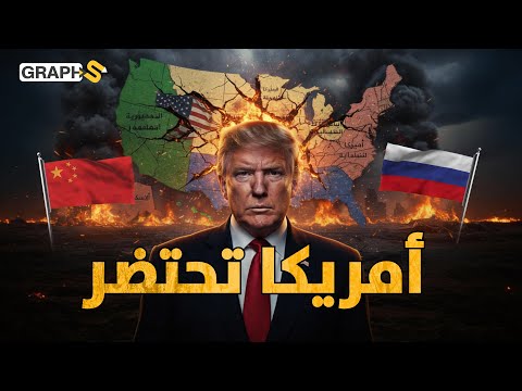 سقوط دولة ترامب وتفككها إلى 6 دول.. انهيار أمريكا