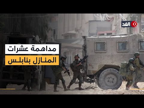 مداهمات واحتجاز أكثر من 21 فلسطينيا بينهم أسرى محررون في قرية سالم شرق نابلس